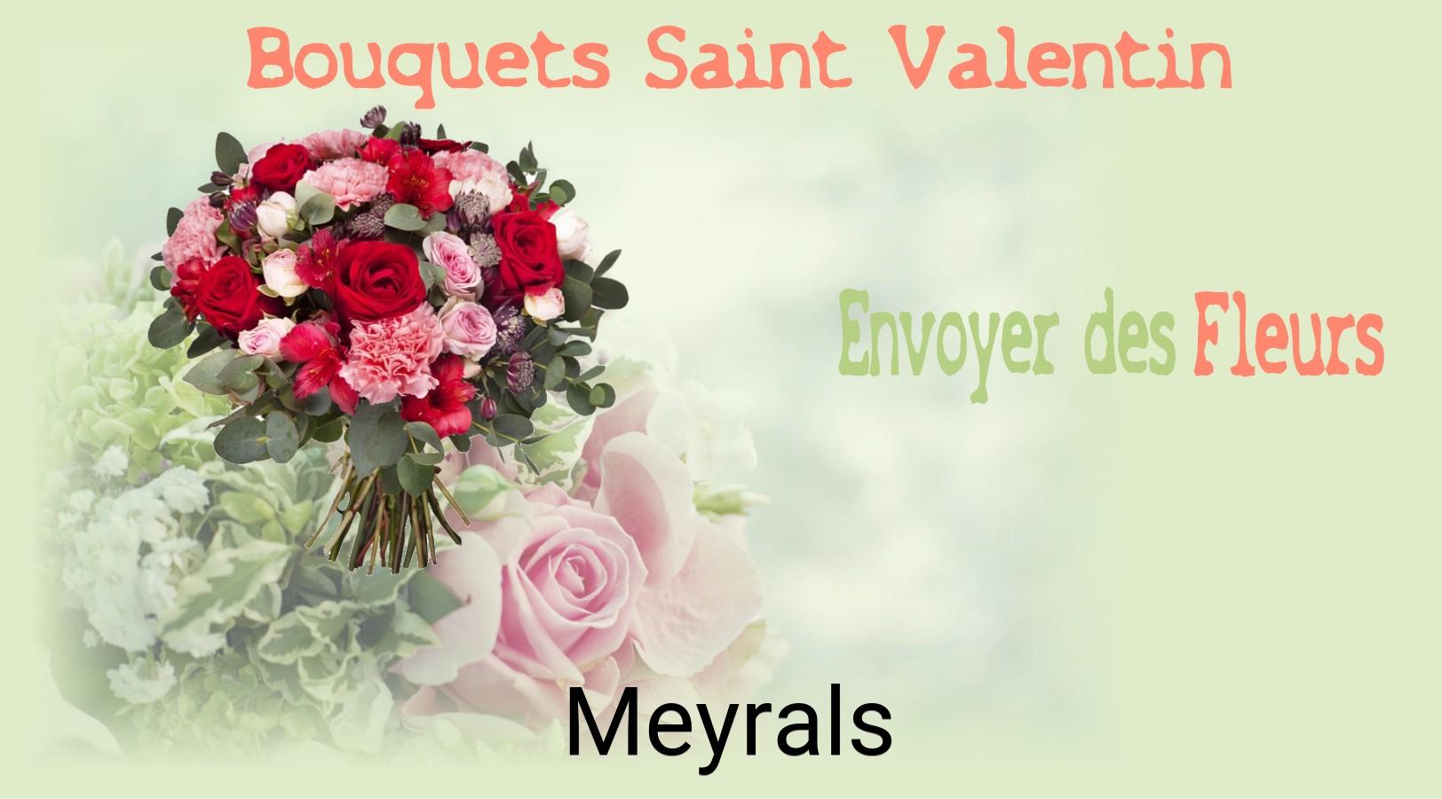 Roses de Saint-Valentin livrées à Meyrals